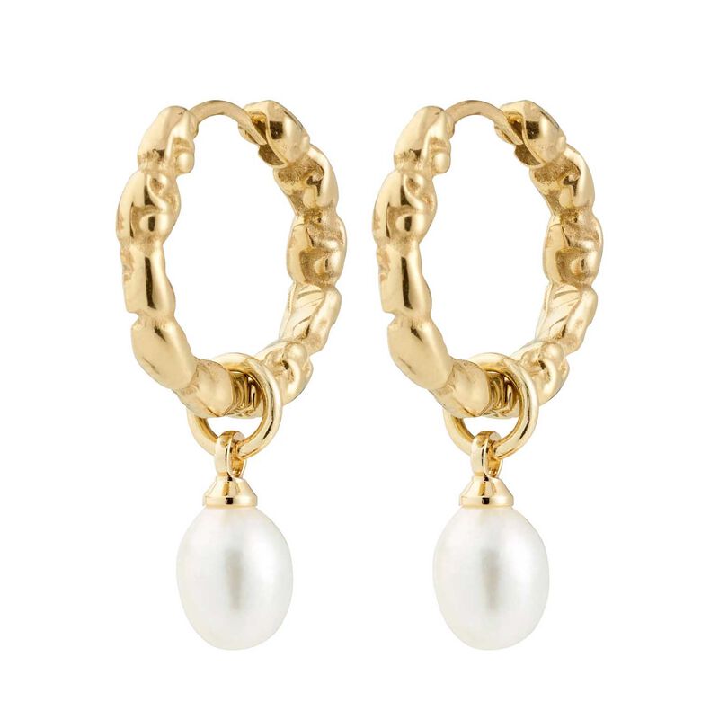 Pilgrim Shift Pearl Earrings image number 0